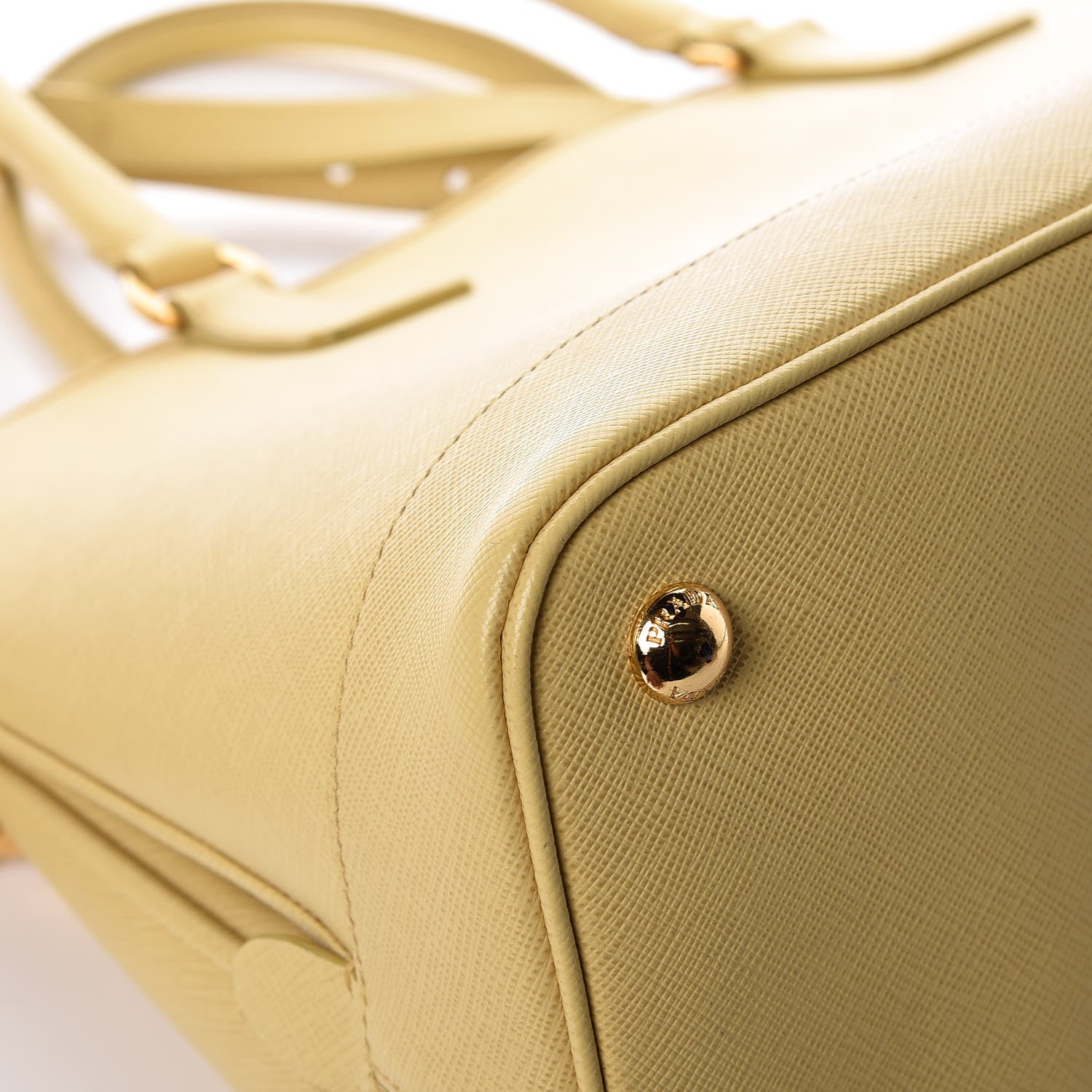 Prada Saffiano Lux Open Promenade Tote Ananas 15 of 17