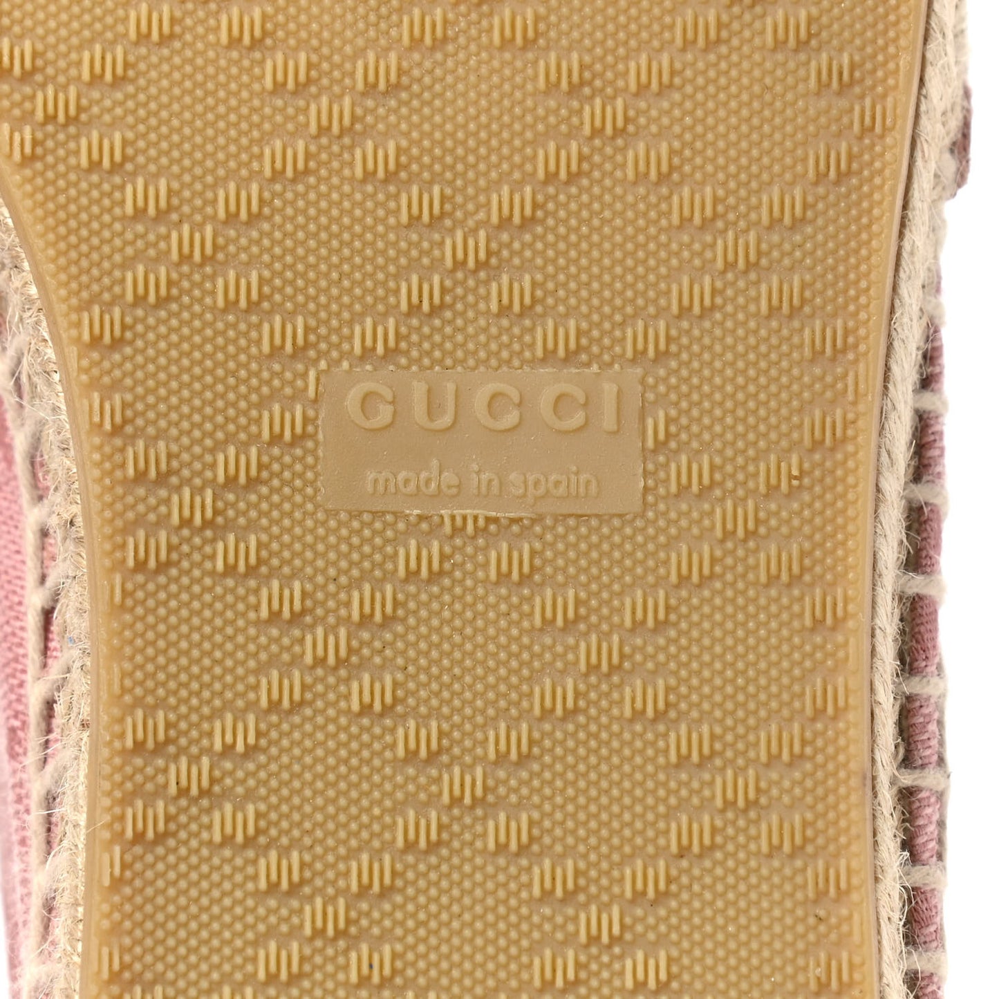 Monogram Espadrilles 38.5 Soft Pink