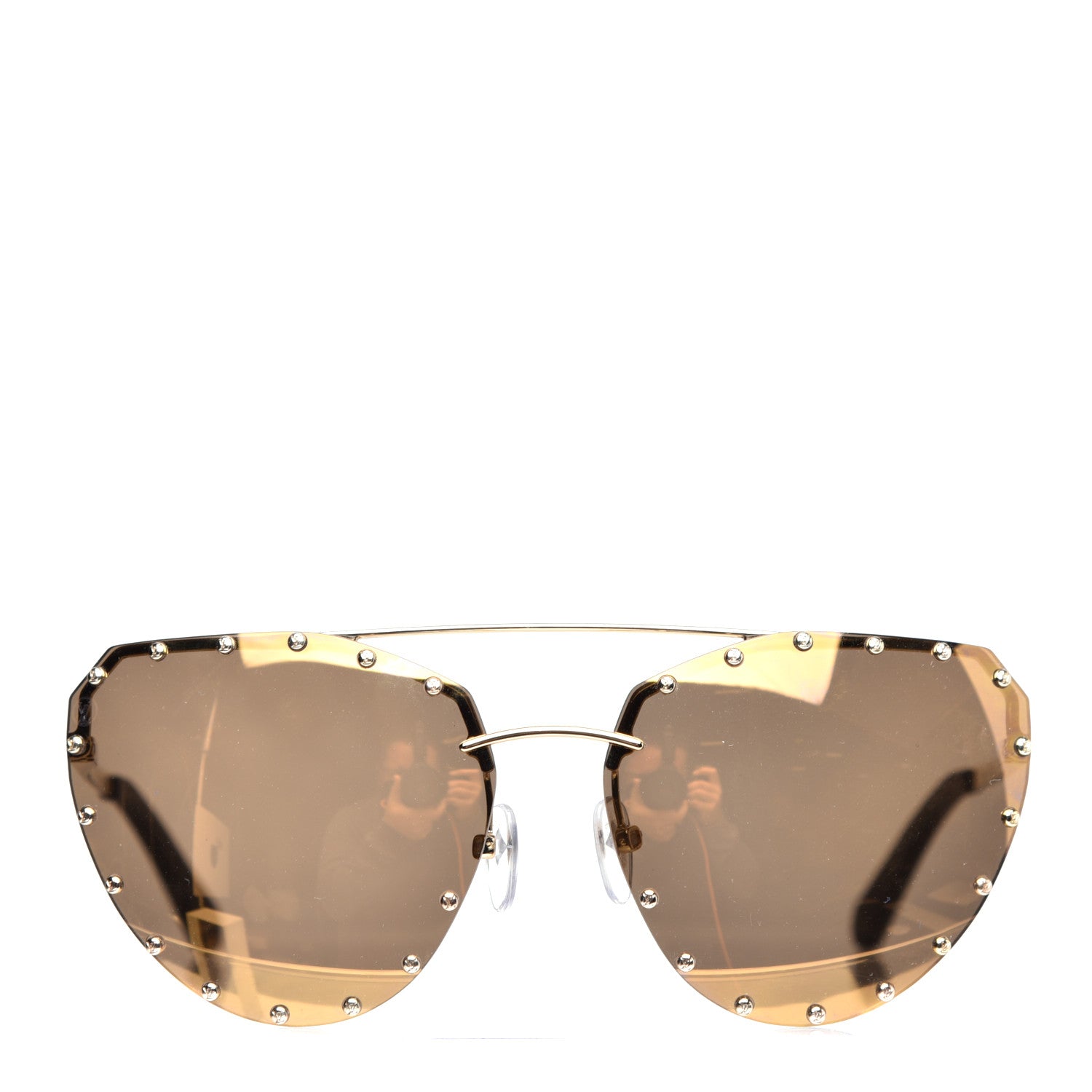 Louis Vuitton LV The Party Sunglasses Z0983E Gold 2 of 8