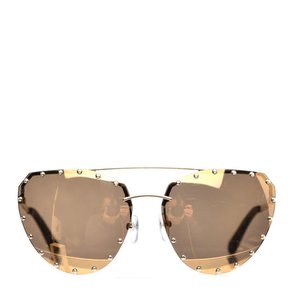 Louis Vuitton LV The Party Sunglasses Z0983E Gold 2 of 8