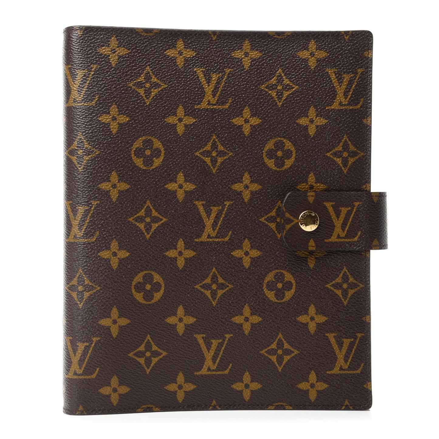 Monogram Large Ring Agenda Cover
