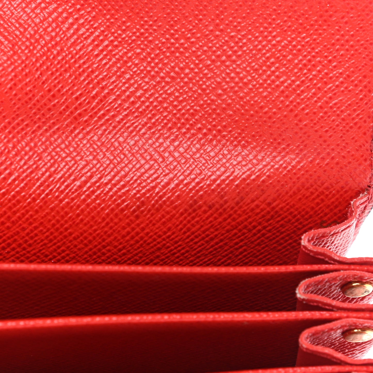 Monogram Sarah Multicartes Coquelicot
