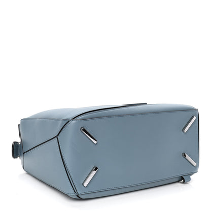 Loewe Calfskin Medium Puzzle Bag Stone Blue 3 of 5
