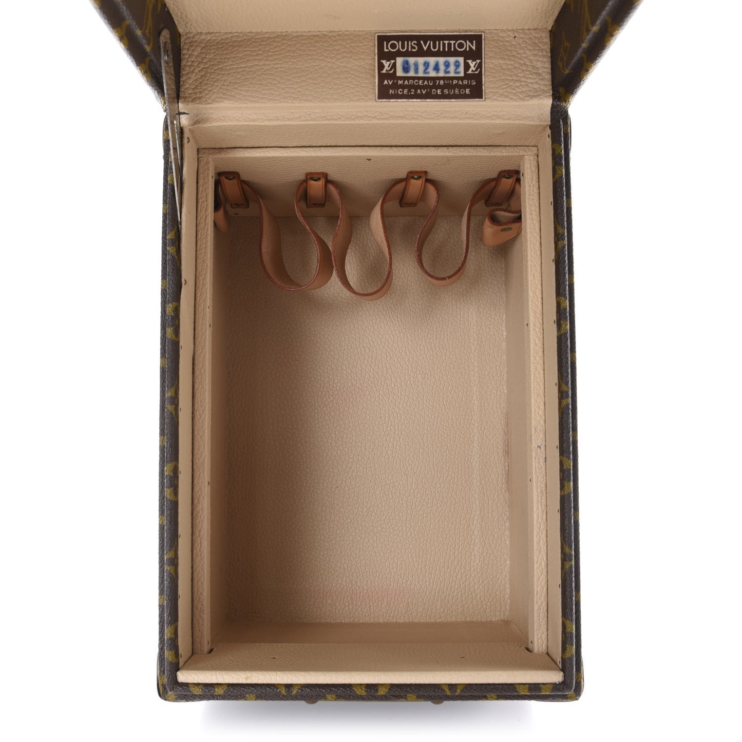 Monogram Boite Flacons Beauty Train Trunk Case