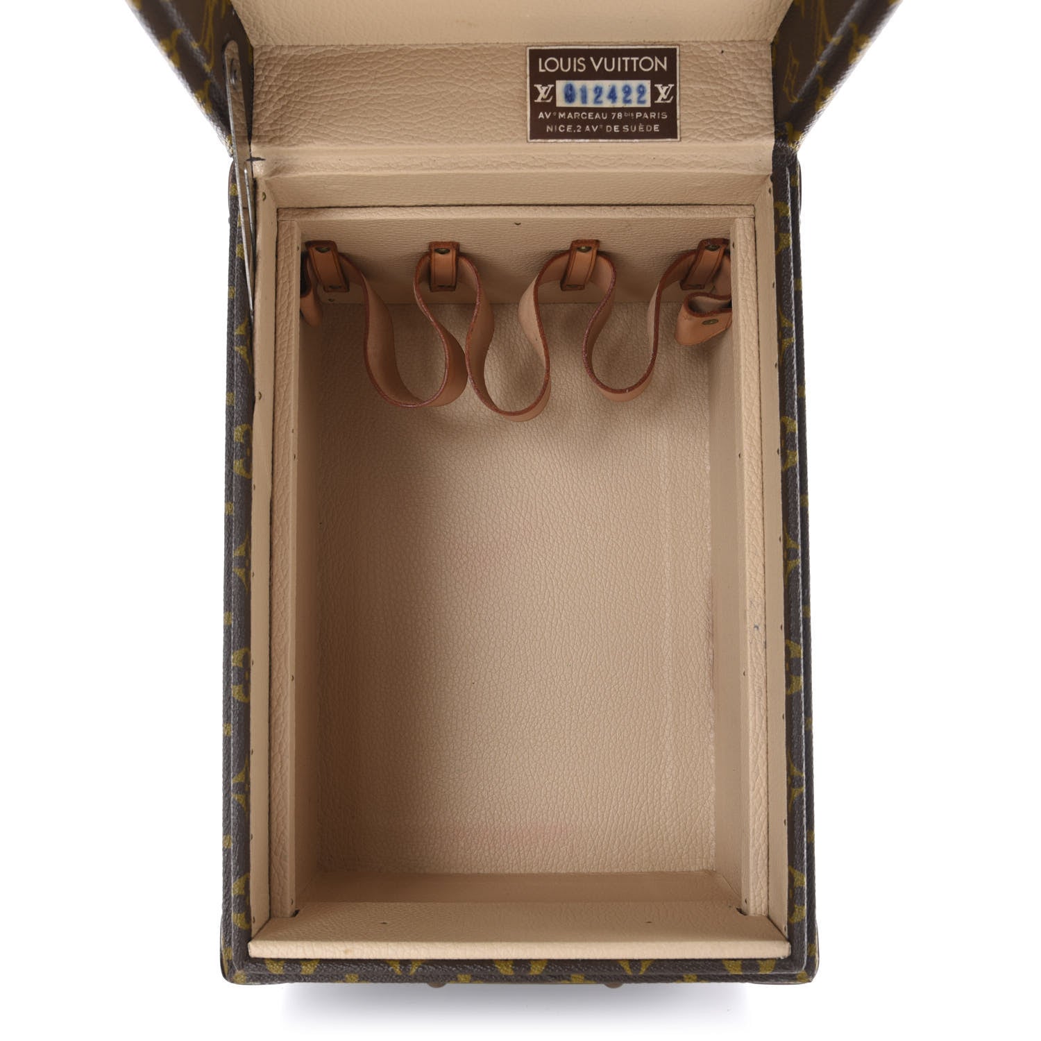 Louis Vuitton Monogram Boite Flacons Beauty Train Trunk Case 6 of 11