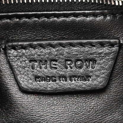 The Row Grained Calfskin Bourse Clutch Black 6 of 9