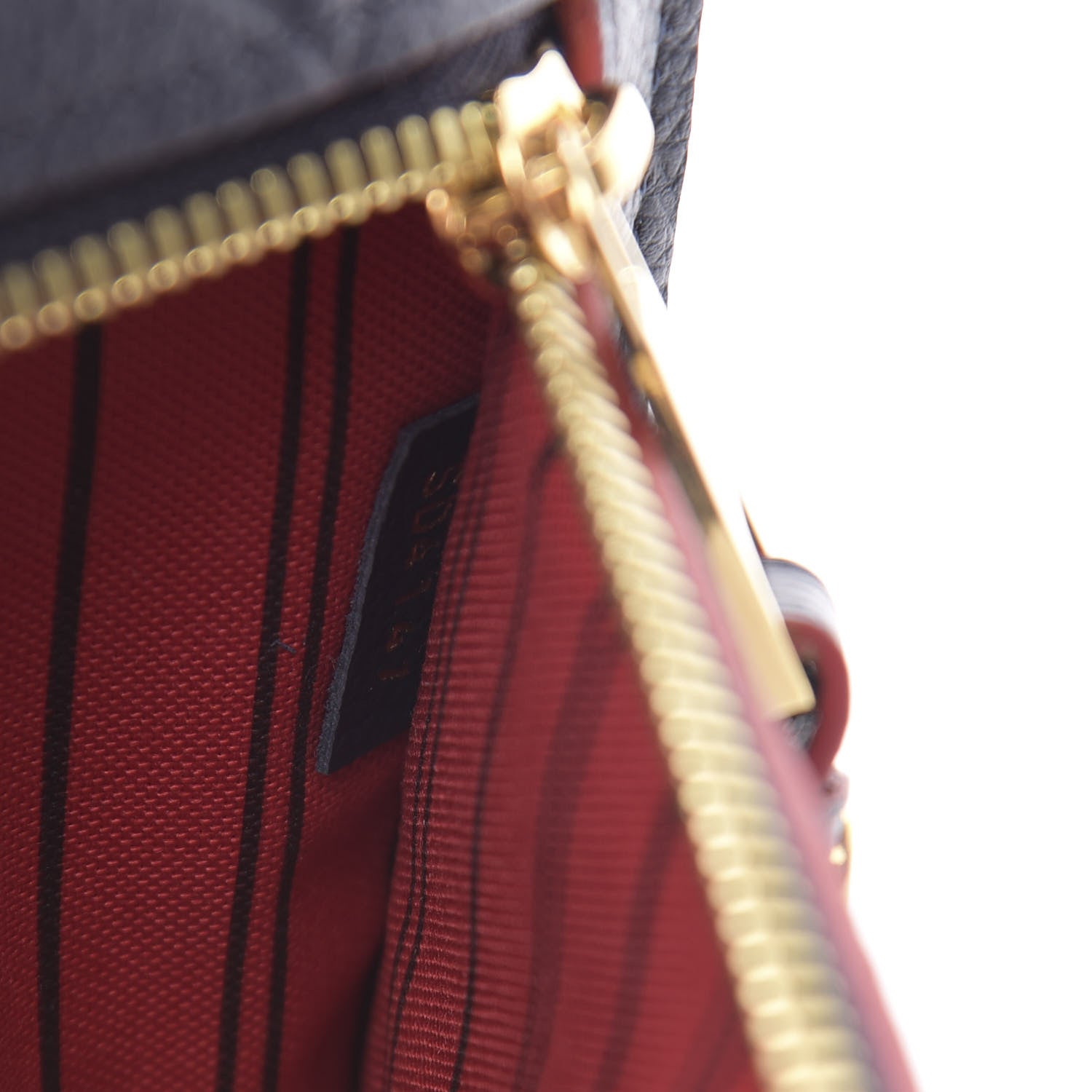 Louis Vuitton Empreinte Pochette Metis Marine Rouge 8 of 14