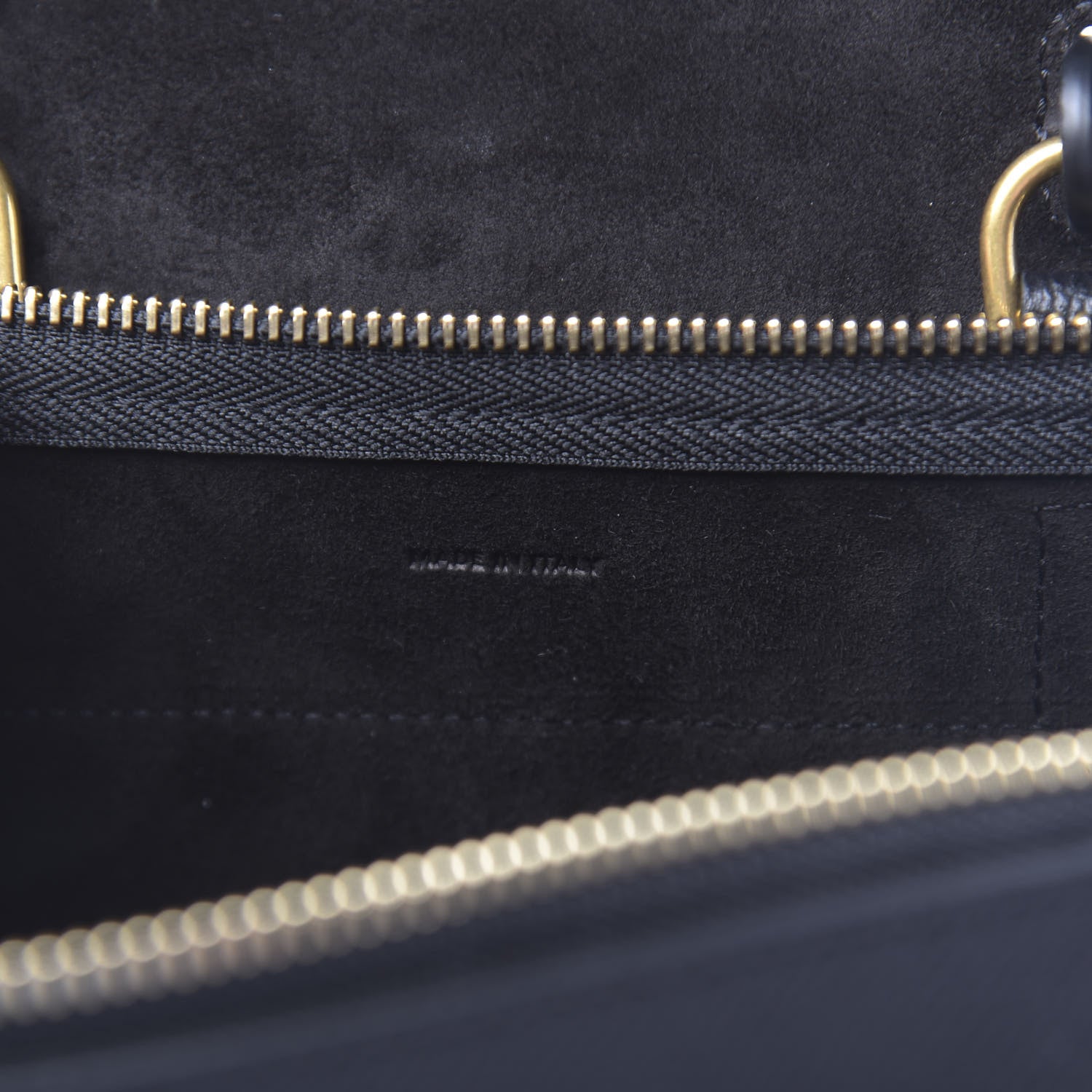 Celine Grained Calfskin Nano Belt Bag Black 6 of 10