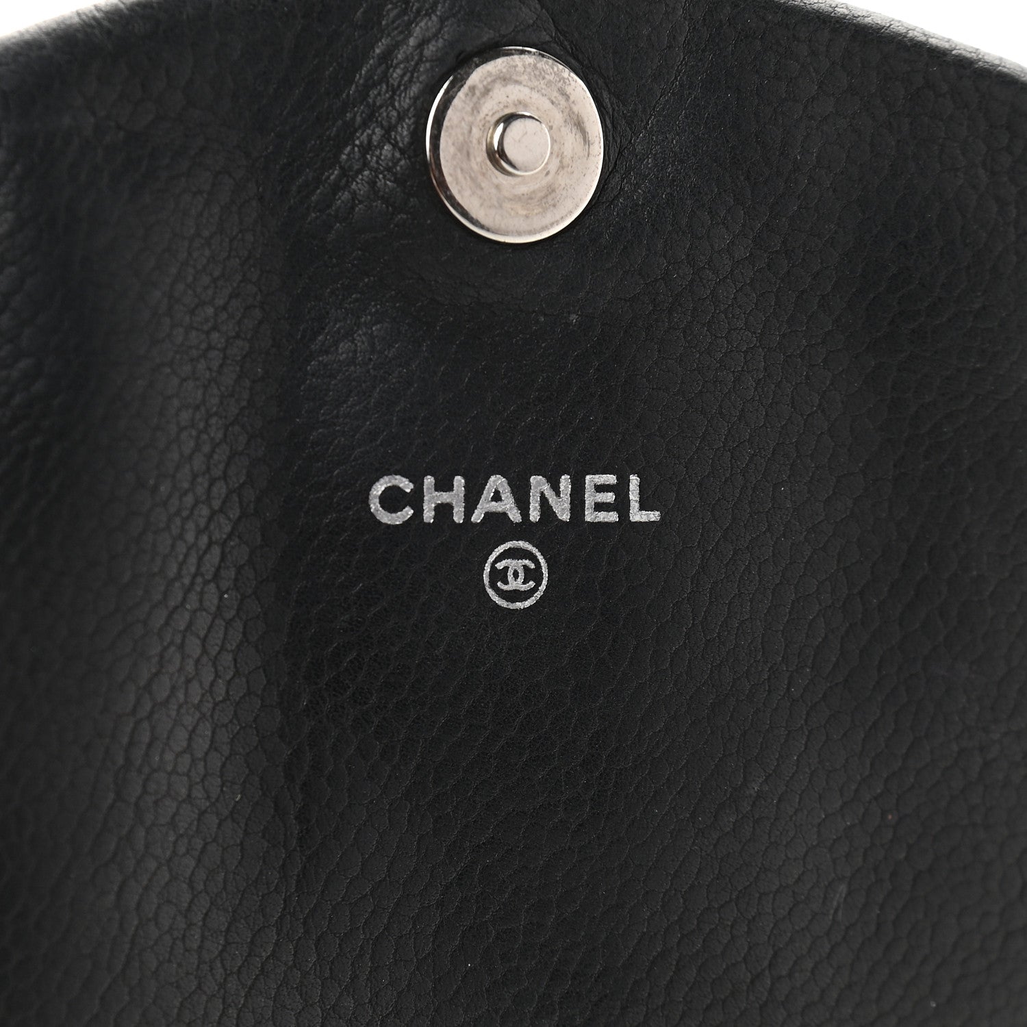 Chanel Caviar Half Moon Wallet On Chain WOC Black 6 of 13