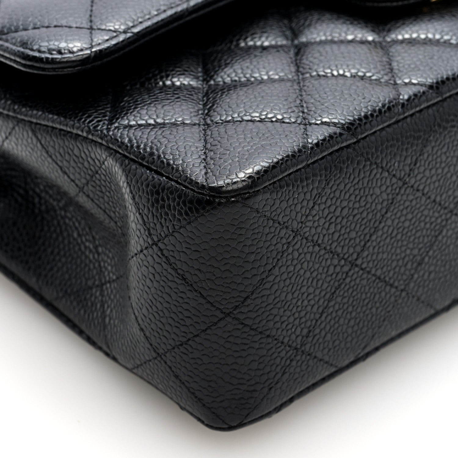 Chanel Caviar Quilted Small Double Flap Black 8 of 10