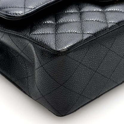 Chanel Caviar Quilted Small Double Flap Black 8 of 10
