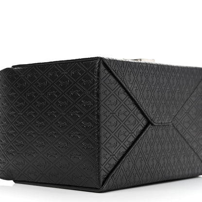 Saint Laurent Calfskin Monogram Take Away Box Black 8 of 9