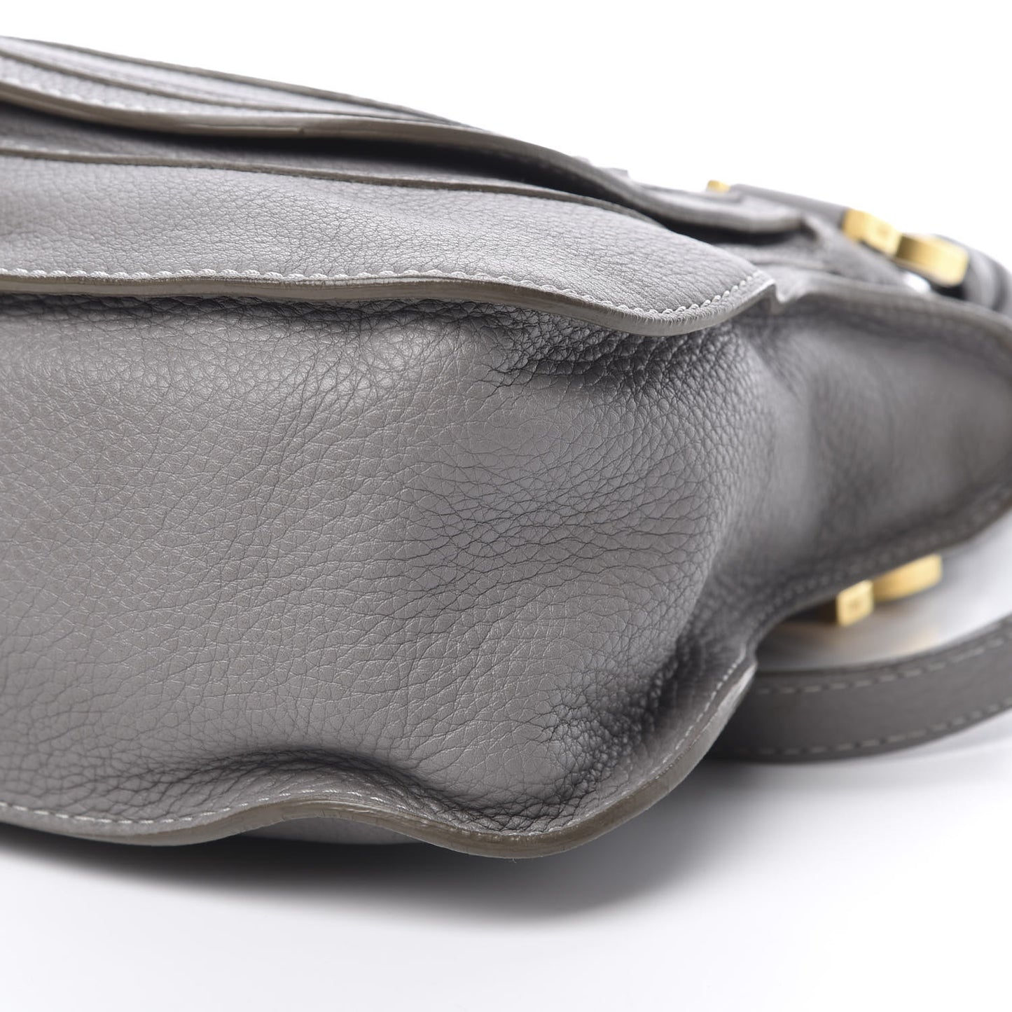 Calfskin Medium Marcie Satchel Cashmere Grey