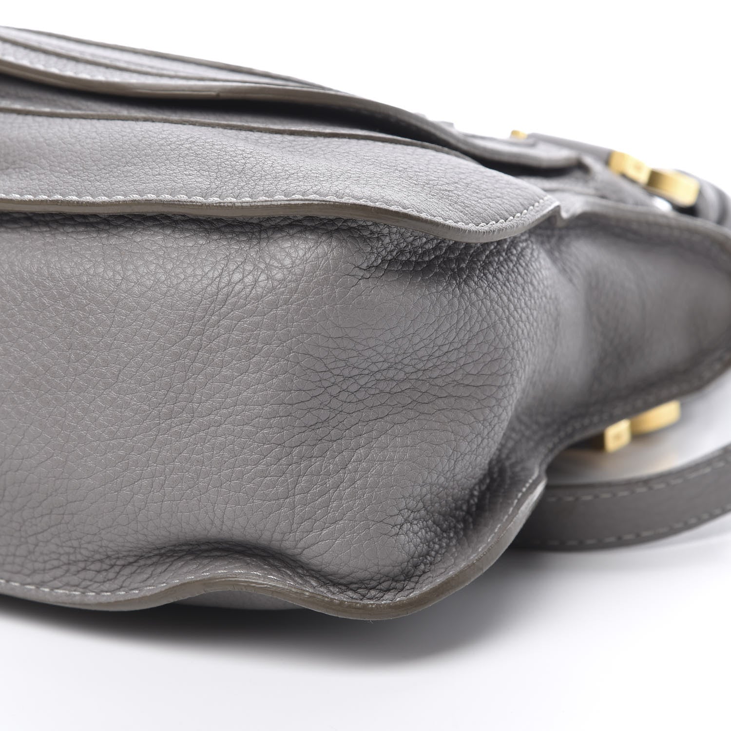 Chloe Calfskin Medium Marcie Satchel Cashmere Grey 11 of 16