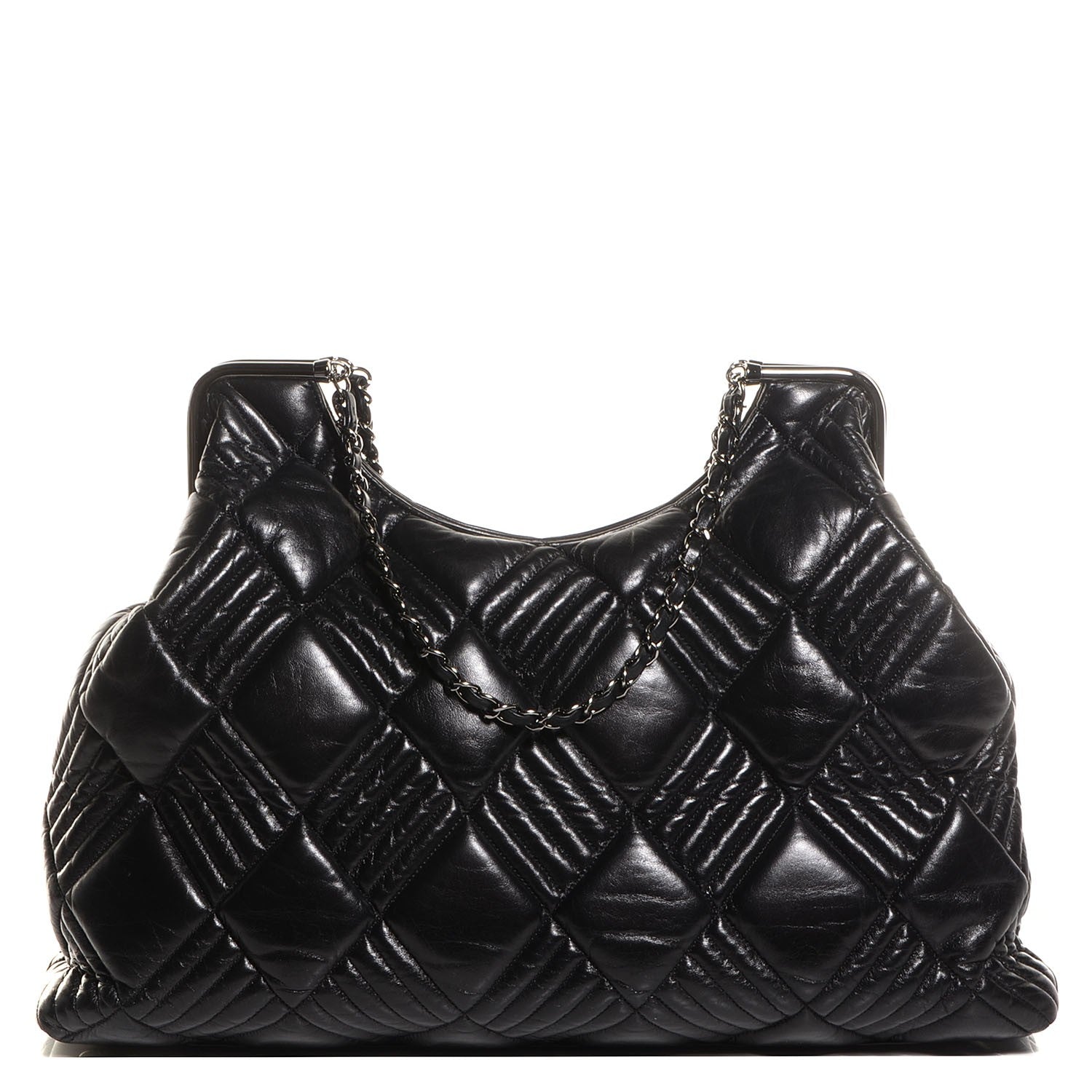 Chanel Lambskin Quilted In and Out Large Tote Black 1 of 7