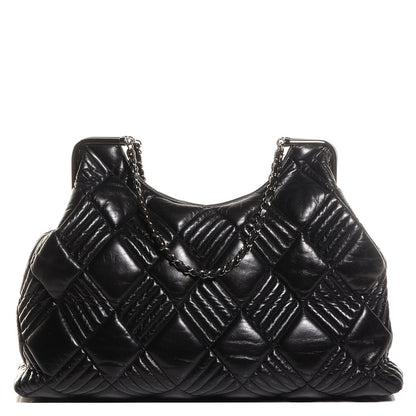 Chanel Lambskin Quilted In and Out Large Tote Black 1 of 7