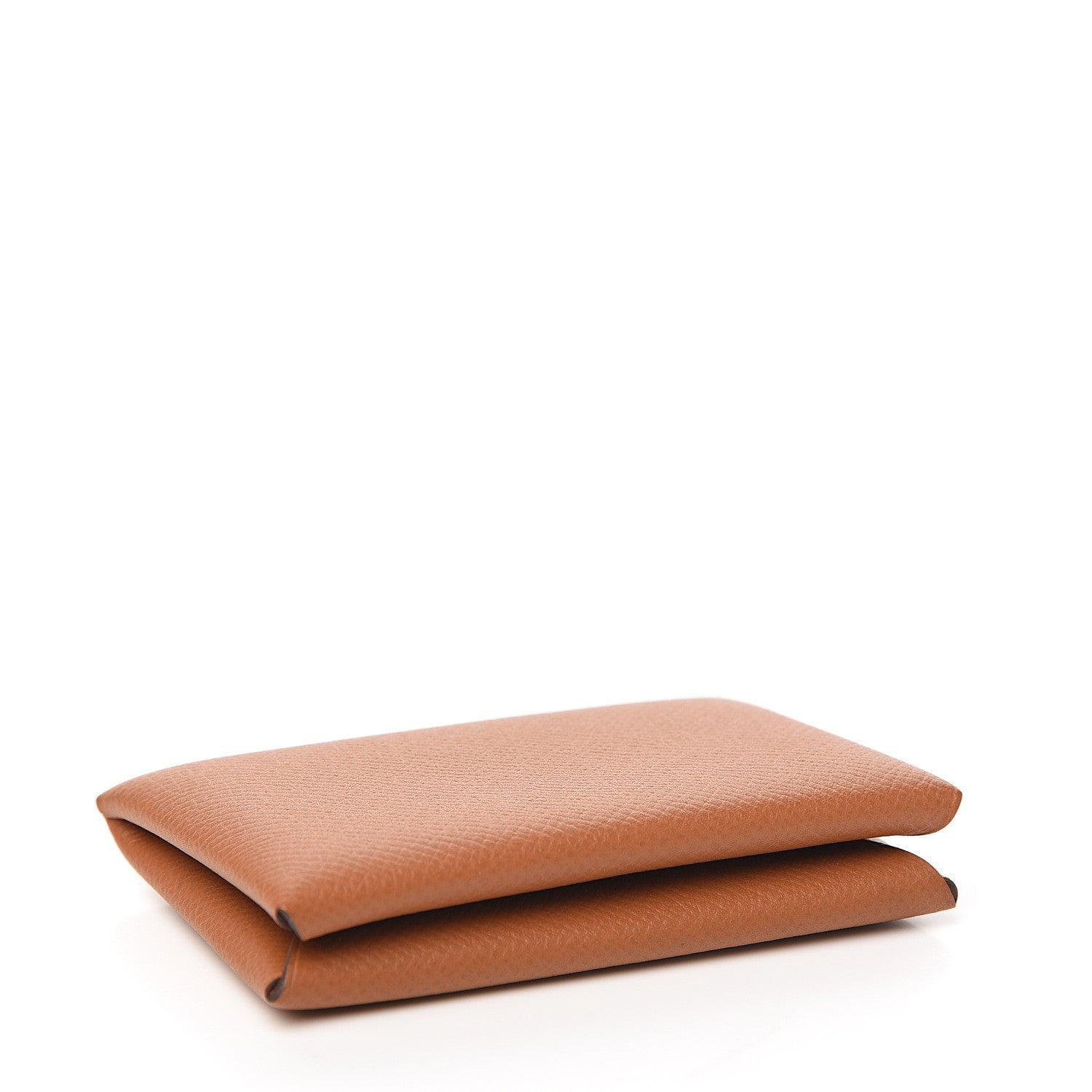 Hermes Epsom Calvi Card Case Gold 3 of 7