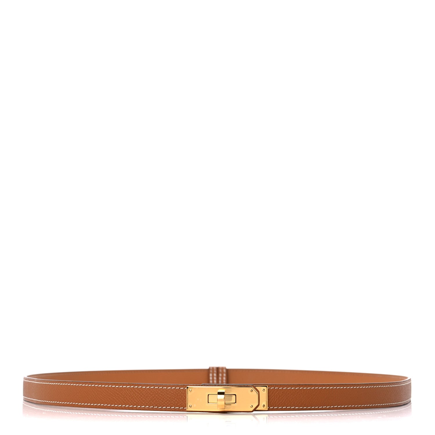 Hermes Epsom Kelly Belt Gold 1 of 4
