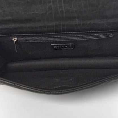 Chanel Washed Lambskin Maxi Take Away Flap Bag Black 5 of 20