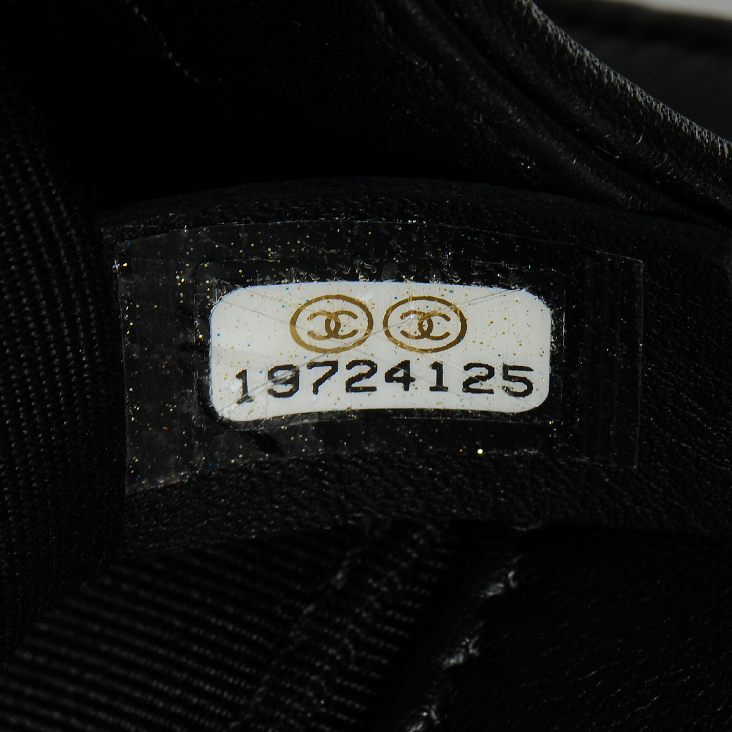Chanel Embossed Leather Cordoba Small Boy Flap Black 6 of 8