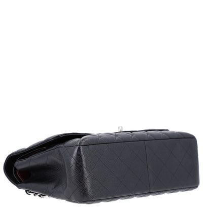 Chanel Caviar Quilted Jumbo Double Flap Black 4 of 11