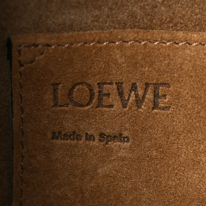 Loewe Grained Calfskin Small Gate Crossbody Bag Caramel Pecan 6 of 10