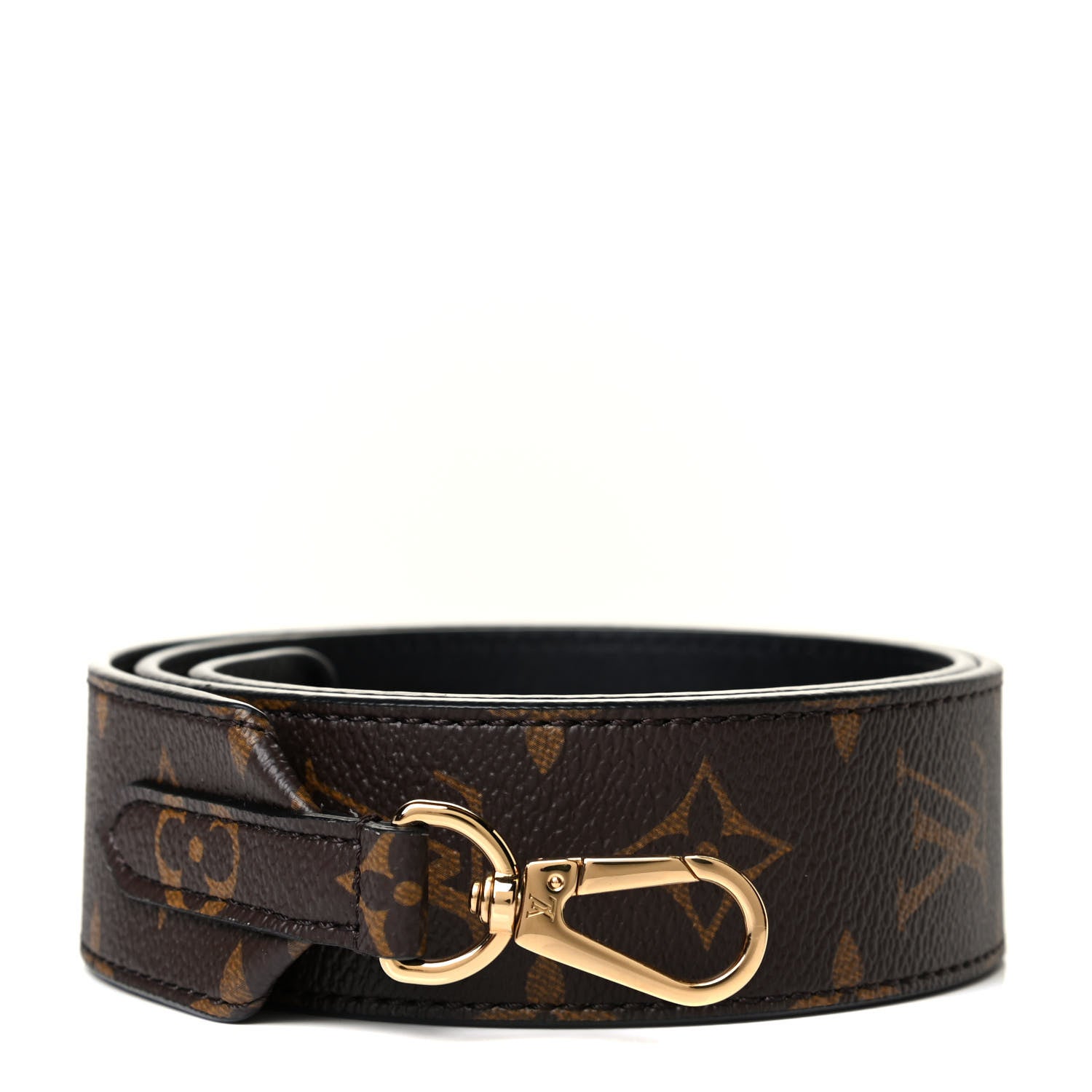 Louis Vuitton Monogram Bandouliere Shoulder Strap Black 1 of 5