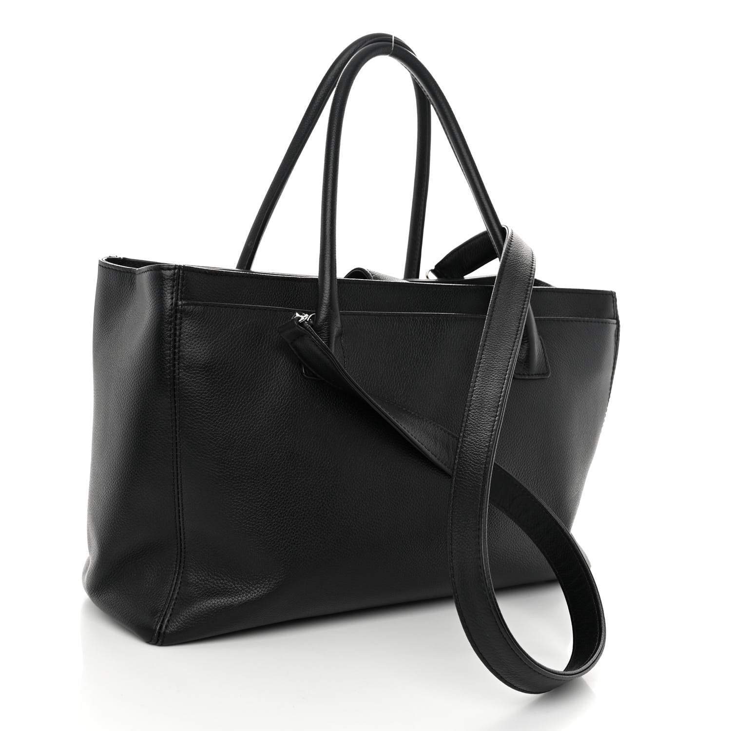 Chanel Caviar Cerf Executive Shopper Tote Black 3 of 10