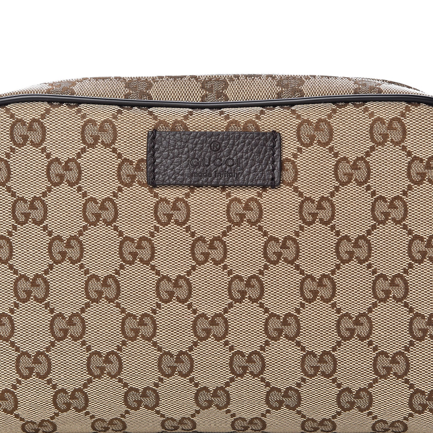 Monogram Belt Bag Dark Brown