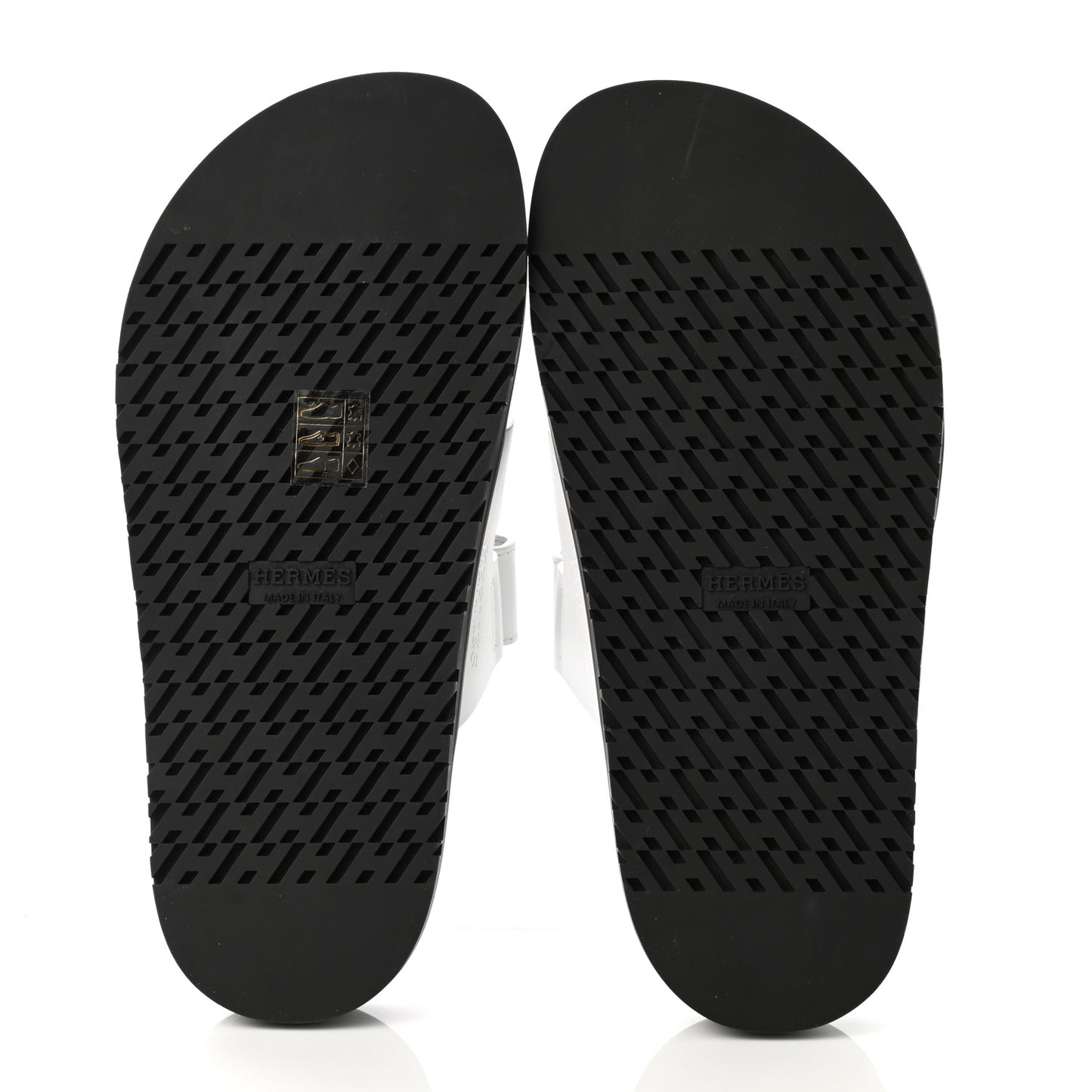 Calfskin Womens Chypre Sandals 36 White