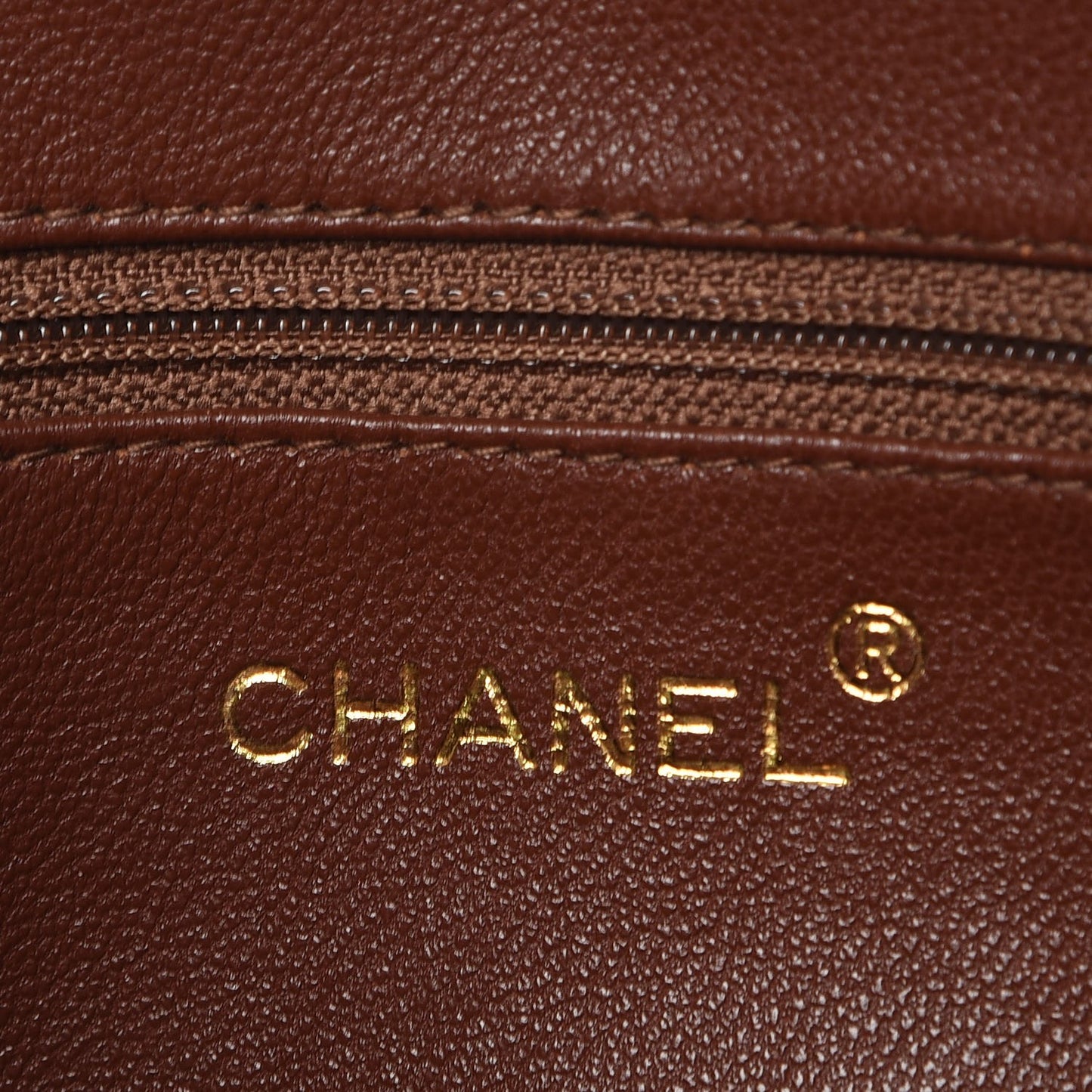 Lambskin Shoulder Bag Light Brown