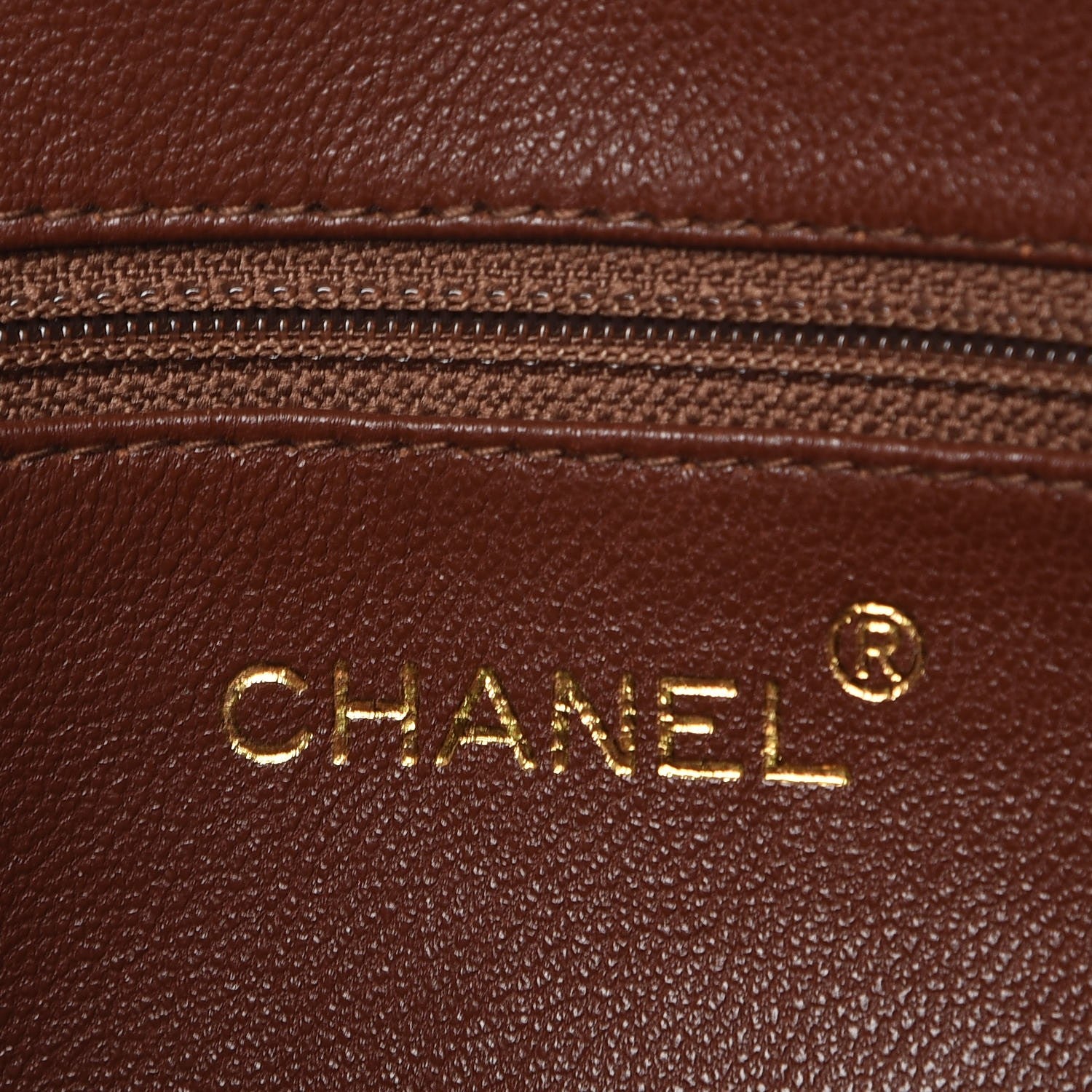 Chanel Lambskin Shoulder Bag Light Brown 7 of 14