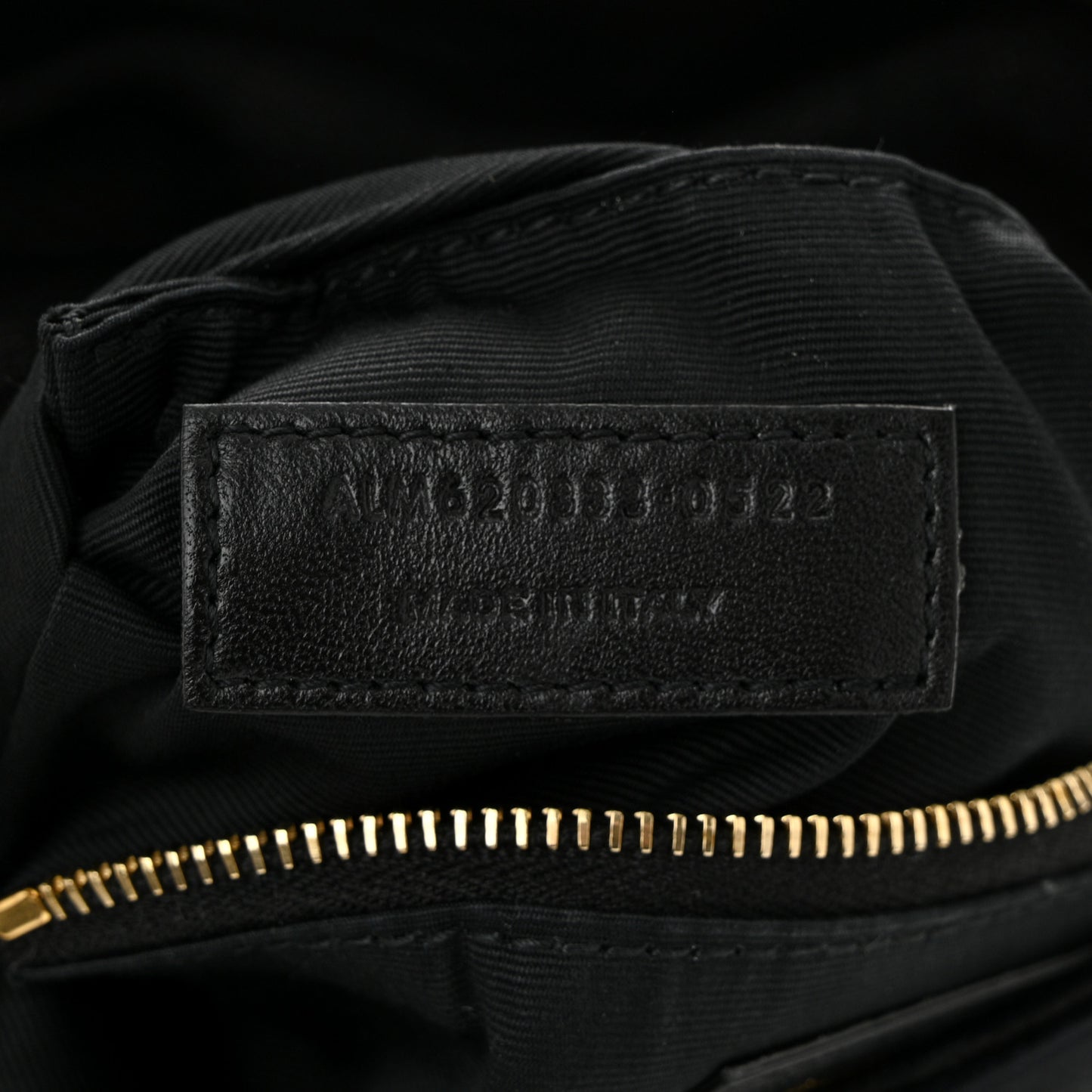 Lambskin Quilted Toy Loulou Puffer Monogram Chain Satchel Black