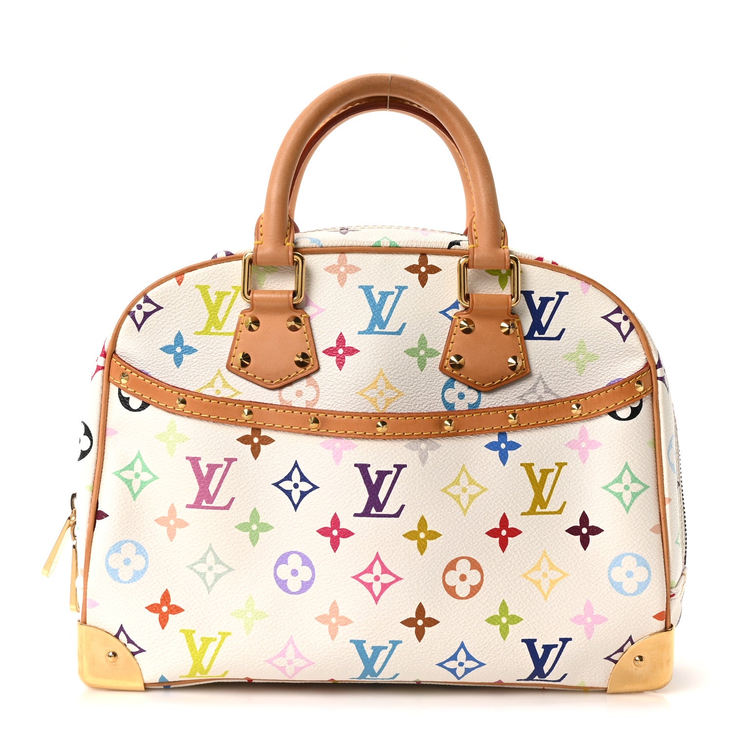 Louis Vuitton Monogram Multicolor Trouville White 1 of 9