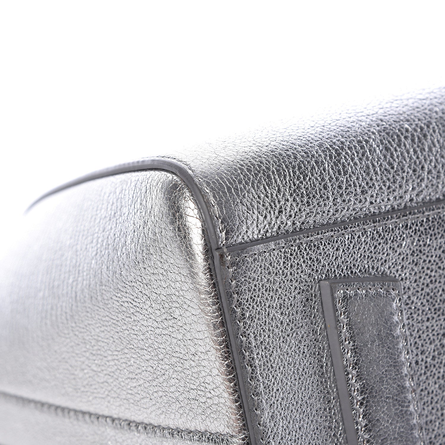 Givenchy Metallic Sugar Goatskin Small Antigona Silver 12 of 15