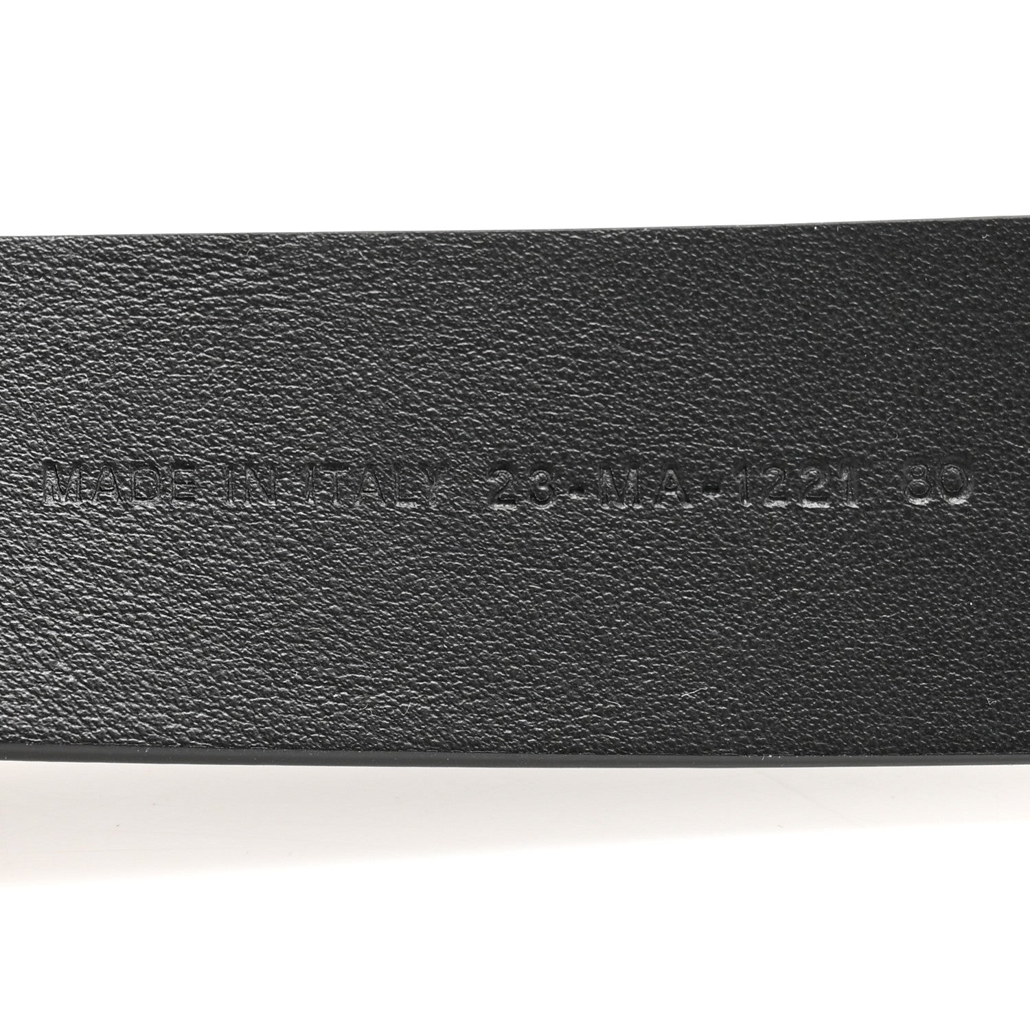Christian Dior Calfskin 30 Montaigne 35mm Belt 80 32 Black 6 of 7