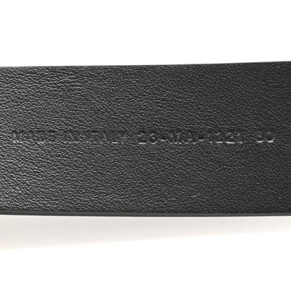 Christian Dior Calfskin 30 Montaigne 35mm Belt 80 32 Black 6 of 7