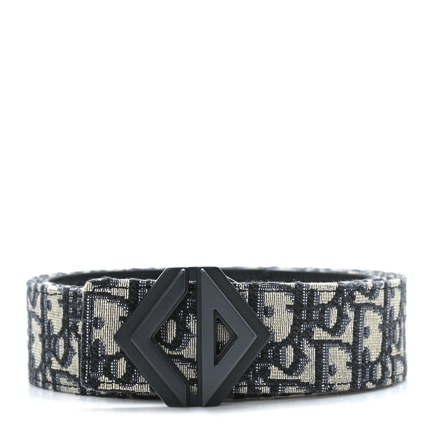 Christian Dior Oblique 35mm Belt 95 Blue Multi 1 of 5