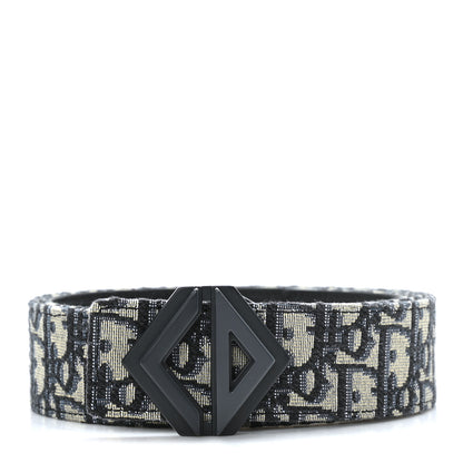 Christian Dior Oblique 35mm Belt 95 Blue Multi 1 of 5