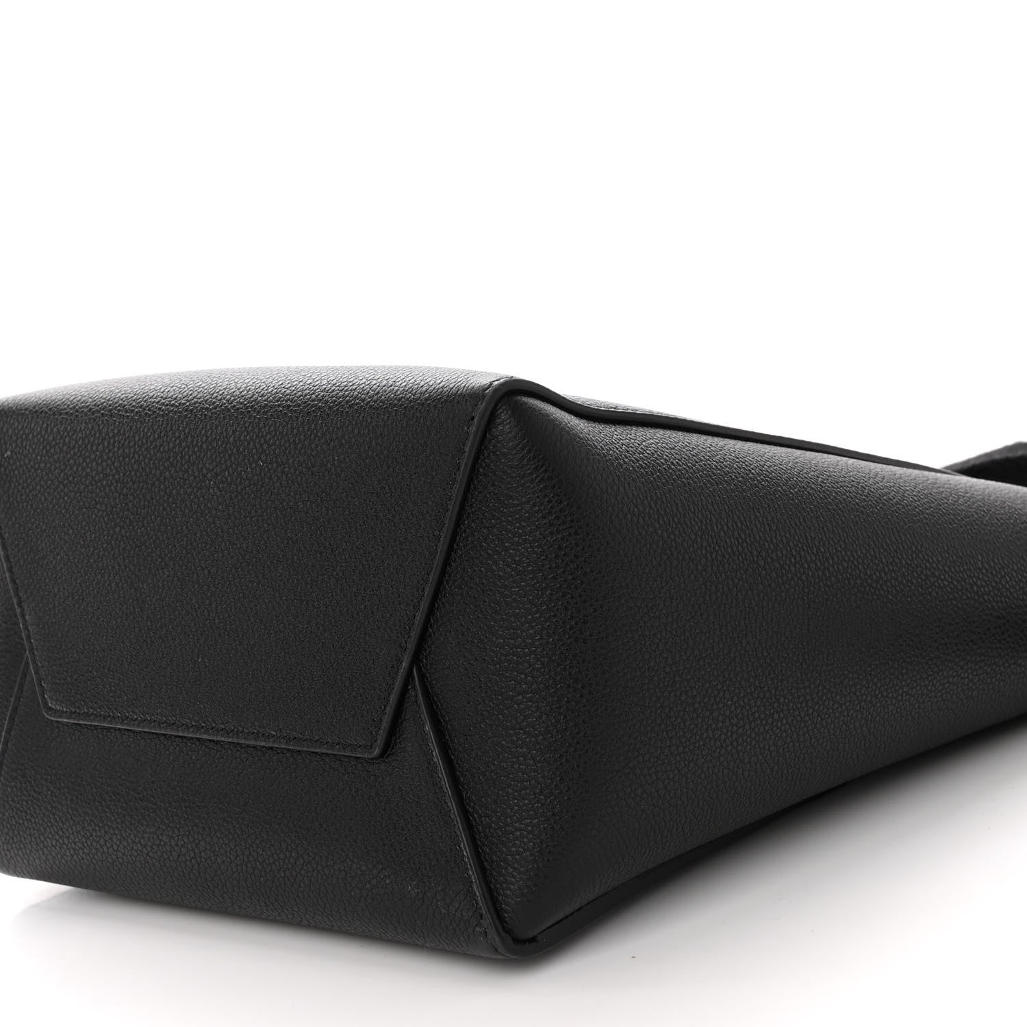 Celine Soft Grained Calfskin Small Sangle Bucket Bag Black 9 of 9