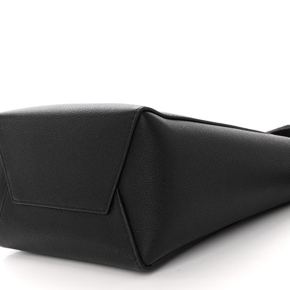 Celine Soft Grained Calfskin Small Sangle Bucket Bag Black 9 of 9