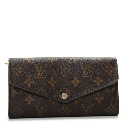 Louis Vuitton Monogram Sarah Wallet NM 1 of 6
