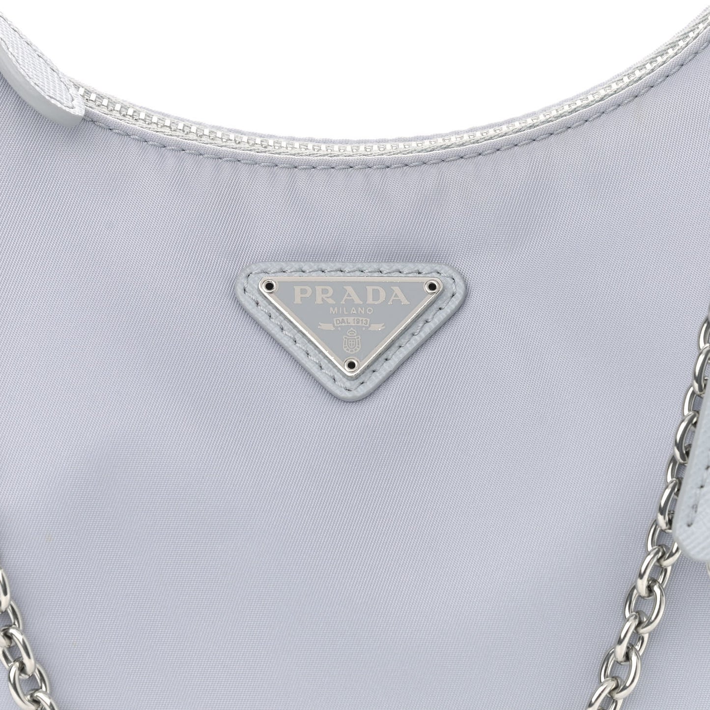 Re-Nylon Saffiano Re-Edition 2005 Shoulder Bag Fiordaliso