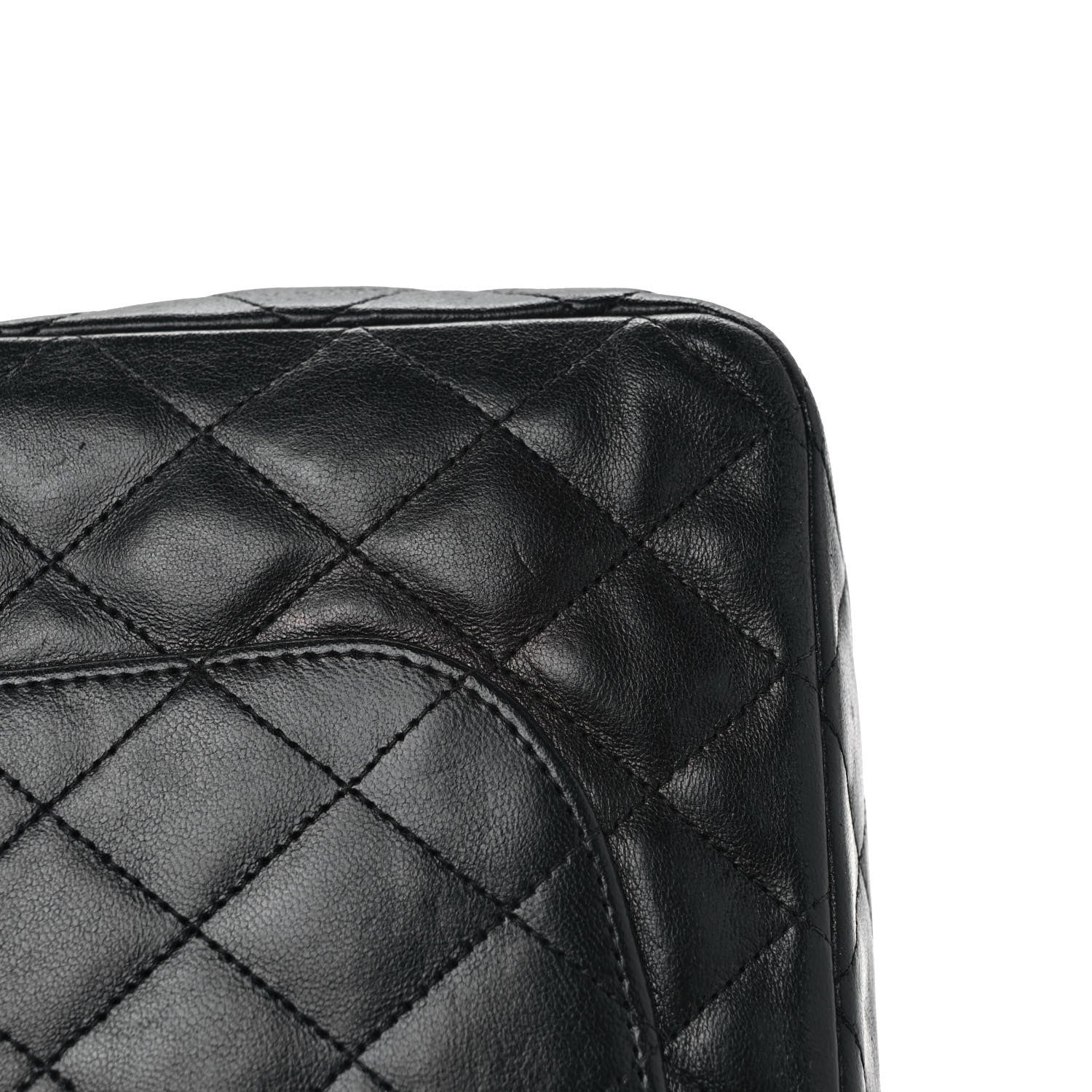 Chanel Lambskin Quilted Medium Hybrid Reissue Flap Black 13 of 14