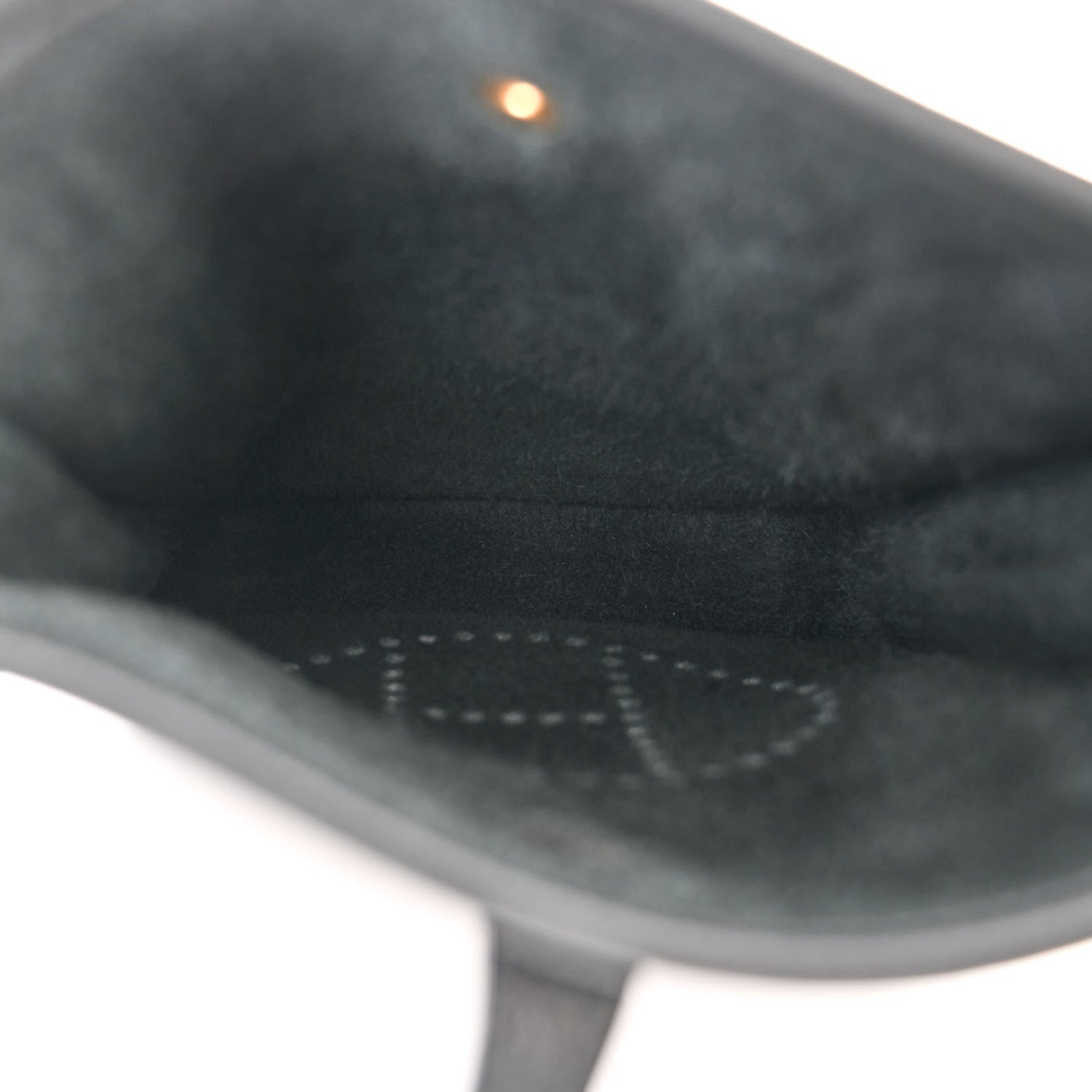 Hermes Taurillon Clemence Evelyne TPM Black 5 of 11