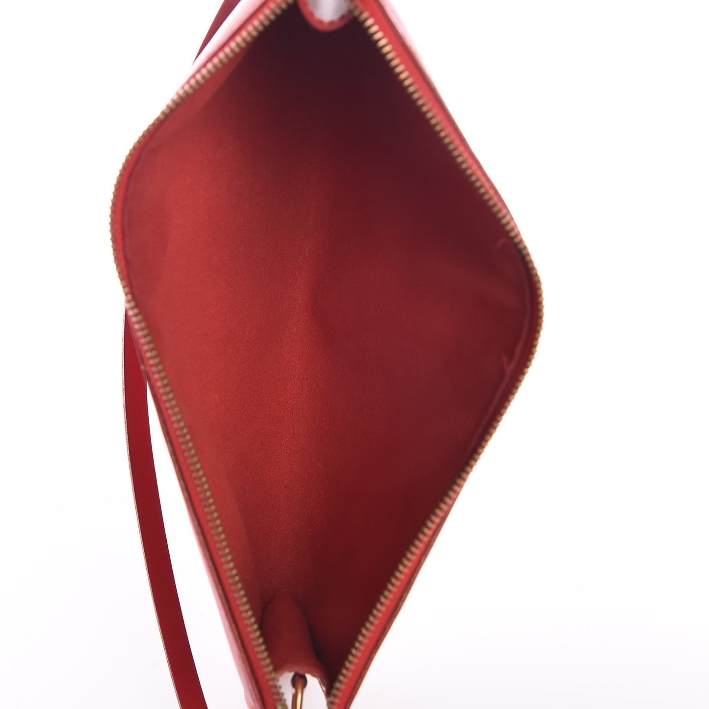 Epi Pochette Accessories 24 Castillan Red