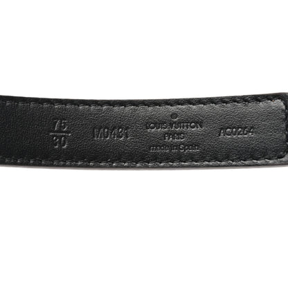 Louis Vuitton Calfskin Monogram 20mm LV Iconic Reversible Belt 75 30 Black 5 of 5