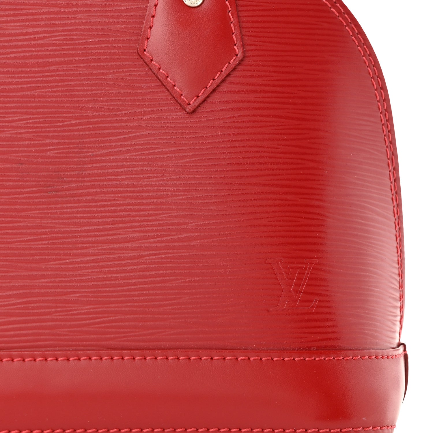 Louis Vuitton Epi Alma BB Carmine 7 of 9