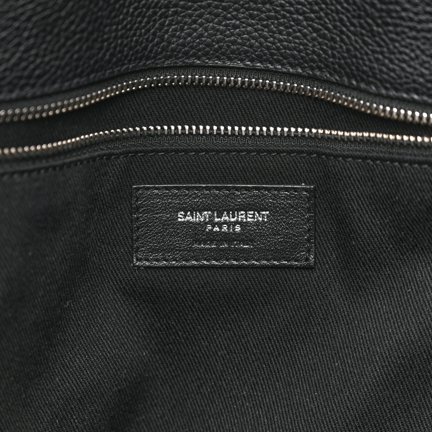 Grained Calfskin Medium Souple Sac De Jour Duffle Black