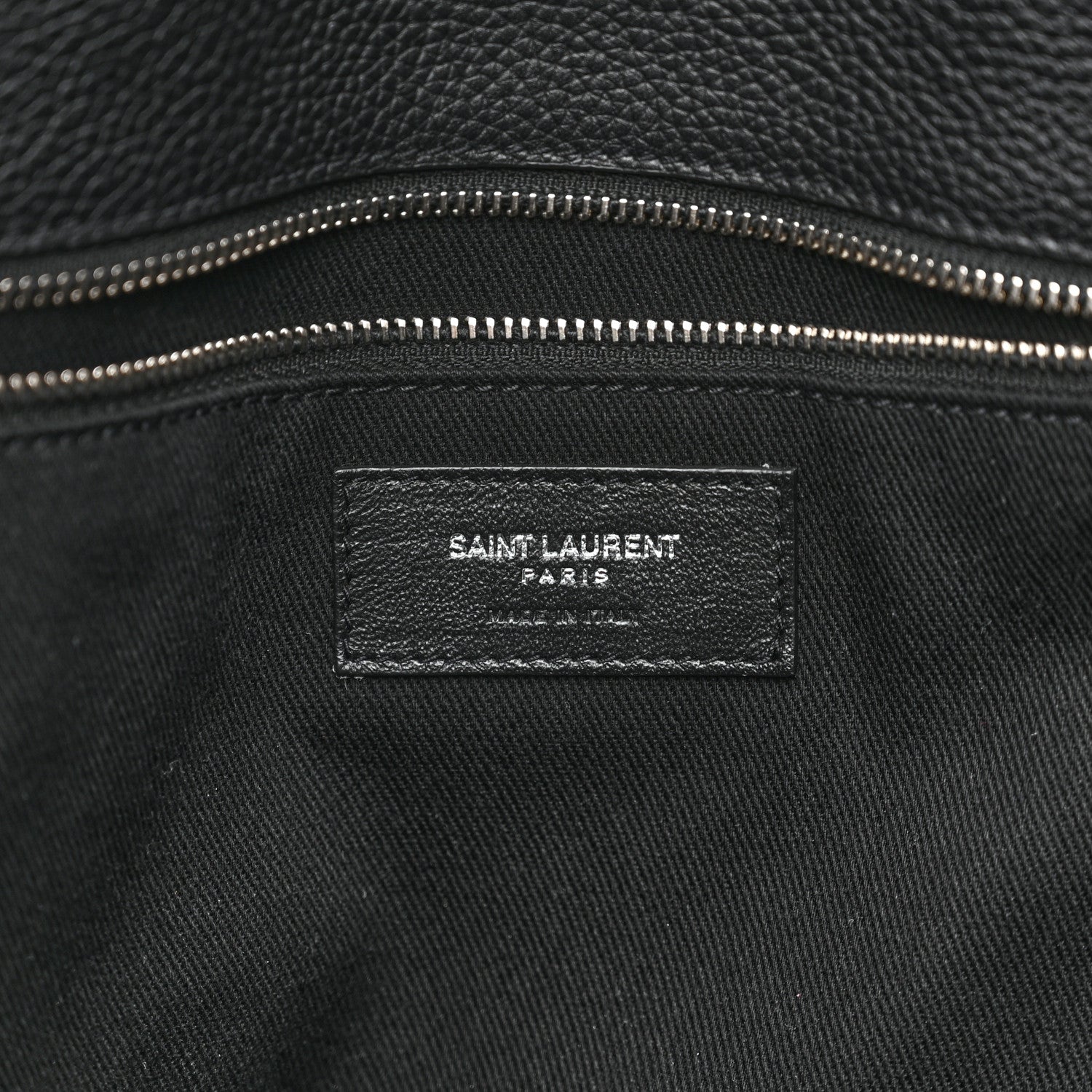 Saint Laurent Grained Calfskin Medium Souple Sac De Jour Duffle Black 6 of 14